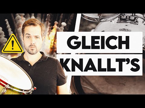 Der Backbeat! Rimshots auf der Snaredrum spielen!