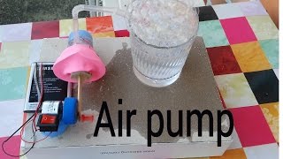 How to make an air pump with a plastic bottle (कैसे एक हवाई पंप बनाने के लिए)