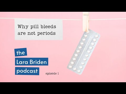 Pill bleeds are not periods