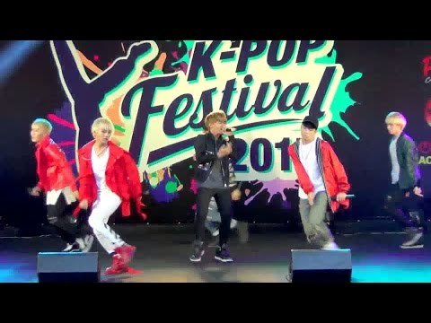 151009 Unleashed cover BEAST/B2ST - YeY @K-POP Festival 2015