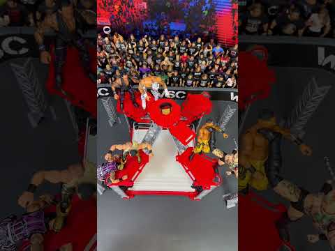 INSANE RARE WWE Ring Builder Playset!