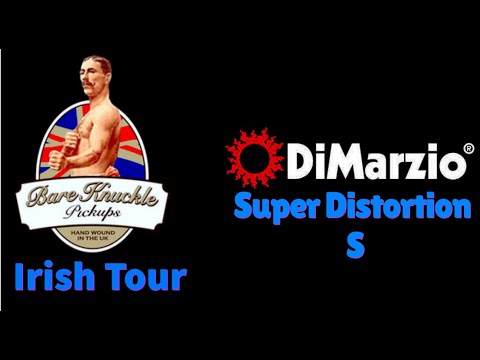 Bare Knuckle Irish Tour vs Dimarzio Super Distorion S  | Middle position Demo and comparison