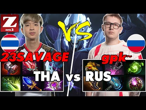 23SAVAGE (SPECTRE) Carry vs gpk~ (ZEUS) Mid - Epic Battle Of Pro Players Dota 2 - Z Dota 2 Channel