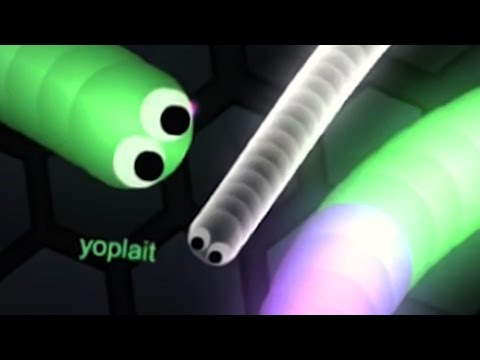 Slither.io - 1 MOBILE SNAKE vs. 1,000 CYBORGS +45k | Slitherio Gameplay