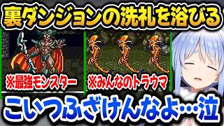 【ドラクエ6】裏ダンジョンに挑むも敵が強すぎて壊滅してしまうぺこらｗ【ホロライブ切り抜き/兎田ぺこら】