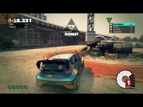 Dirt 3 Walkthrough Part 83 - "Repsol Masters Champ: Gymkhana Sprint 03" [1080p60]
