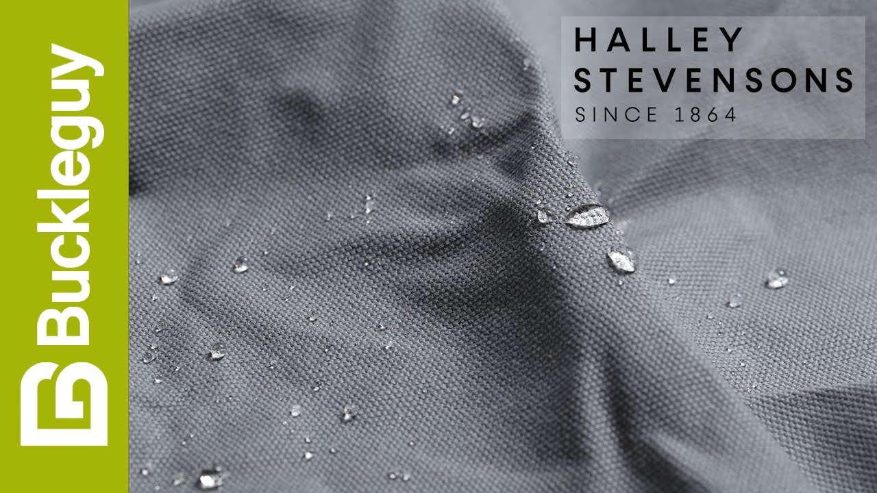 Halley Stevensons 18oz Hybrid | Grey | Waxed Canvas Demo