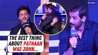 Shah Rukh Khan: "The BEST Thing About PATHAAN Is JIM Played By John..." | SWEET Moment