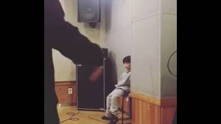 아들 앞에서 랩 라이브하는 개코.mp4