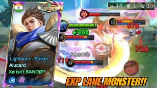 Download lagu GLOBAL ALUCARD PLAYING EXP LANE IN SOLO RANKED GAME!! (totally insane!)  mp3