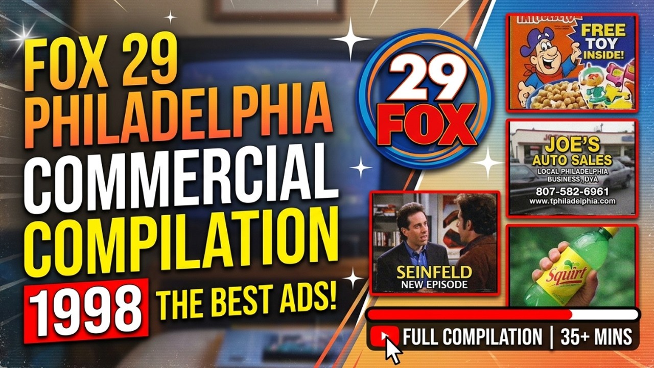 If You Grew Up in Philadelphia in the Late 90s You Remember These Fox 29 Ads