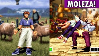 10 PERSONAGENS FÁCEIS DE JOGAR | KOF da Depressão