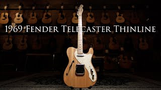 Video thumbnail for 1969 Fender Telecaster Thinline by Emerald City Guitars