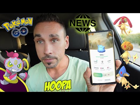 ARRIVA IL MISTERIOSO HOOPA! DITTO SHINY GARANTITO? POKEMON GO ITA