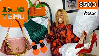 MY ORDER FROM TEMU TO NIGERIA |Temu Luxury Fashion Unboxing & My Honest Review #temushopping #review