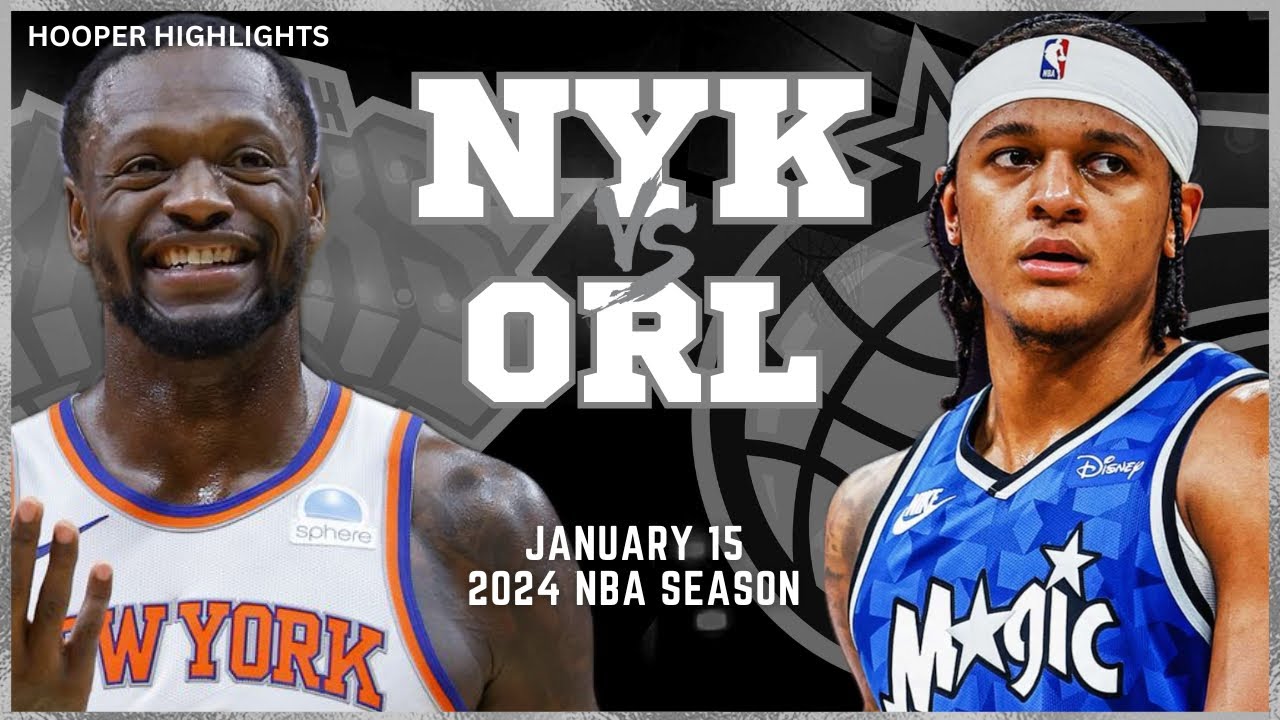 15.01.2024 | New York Knicks 94-98 Orlando Magic