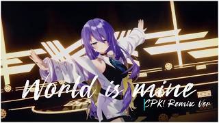 Unity 3D [Fan-made] 世界一のお姫様登場?! ムーナ・ホシノヴァ - ワールドイズマイン (CPK Remix) ステージ映像 🌙 Ver.Full