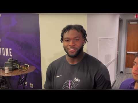 K-State DE Tobi Osunsanmi Sack Celebration