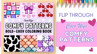 FLIP THROUGH | Coco Wyo’s Comfy Patterns Colouring Book