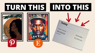 Make Passive Income For Life Selling Art On Etsy & Pinterest (PLR.ART)