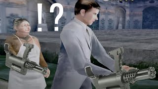 ガトリングか何かを使うエージェントとゲーリーおばさん。”The House of The Dead 2/ザ・ハウス・オブ・ザ・デッド 2Original Mode Wii版 #4K #60fps