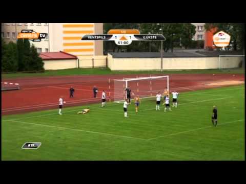 13.08.13 FK Ventspils - Ilukstes NSS 4:1(2:1) _16 Kārta_video sportacentrs.com