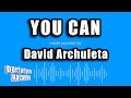 David Archuleta You Can Karaoke Version