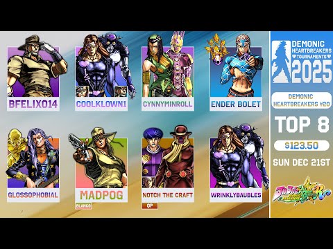 Demonic Heartbreakers #20 | JoJo's All Star Battle R Tournament Top 8