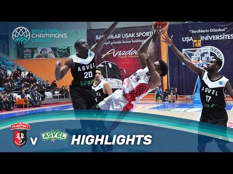 Muratbey Usak Sportif v ASVEL Lyon-Villeurbanne - Highlights - Basketball Champions League