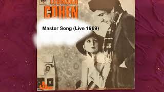 Master Song   Leonard Cohen Live 1969