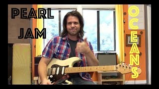Guitar Lesson: How To Play Oceans By Pearl Jam!