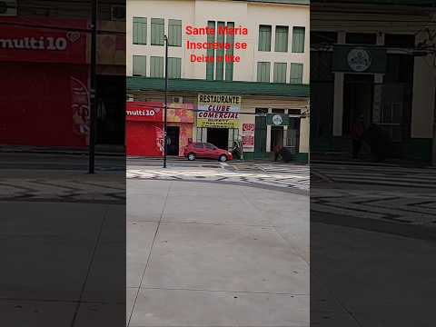 praça Saldanha Marinho # ruas de santa Maria