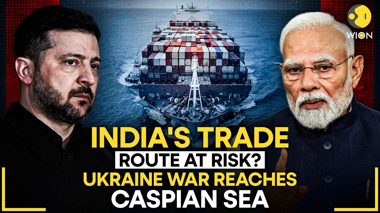 Russia-Ukraine War Reaches Caspian Sea; Concerns grow Over India's Key Trade Route | WION Originals