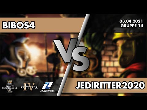 BiboS4 vs. JediRitter2020 - THE SETTLERS IV WORLD CHAMPIONSHIP 2021