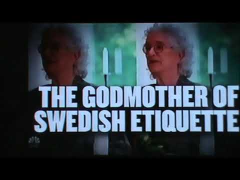 CMGUS VCR CLASSIC: 2018 JAN 1 SWEDISH ETIKETTE AUTHOR MAGDALENA RIBBING SKOL BETTER LATE THAN NEVER