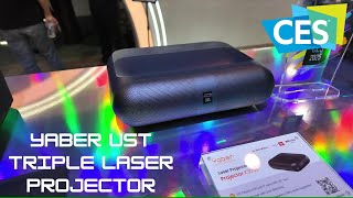 Laser Projectors are becoming affordable Yaber K300s at CES 2025