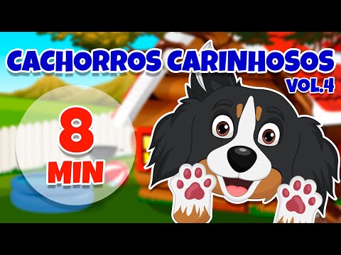 Cachorros Carinhosos Vol. 4 - Giramille 8 min | Desenho Animado Musical