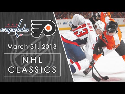 NHL Classics: Washington Capitals vs. Philadelphia Flyers  | 3/31/13 | NBC Sports