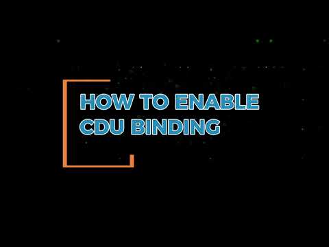 How to Enable CDU Binding | Hyosung ATM Step-by-Step Setup Guide