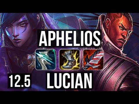 APHELIOS & Lulu vs LUCIAN & Nami (ADC) | 4/1/15, 500+ games | BR Diamond | 12.5