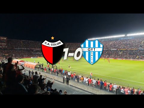 "HINCHADA DE COLÓN VS GIMNASIA Y TIRO + GOL DE AXEL RODRÍGUEZ ( FECHA 8 - PRIMERA NACIONAL 2024)" Barra: Los de Siempre • Club: Colón • País: Argentina