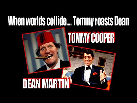 Tommy Cooper roasts Dean Martin....Dean is crying! 1983 Royal Variety Club after-dinner speech HD