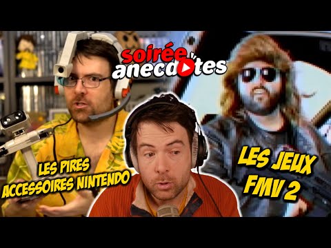 Soirée anecdotes - Best-of #45 (Les pires accessoires Nintendo - Les jeux FMV 2)