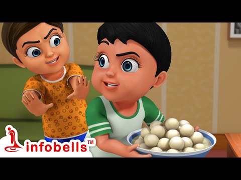 Chunnu Munnu The Do Bhai Cartoon | Hindi Rhymes for Children | Infobells
