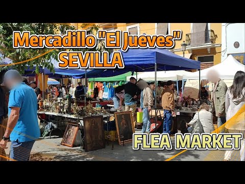 Flea Market "El Jueves" in Seville