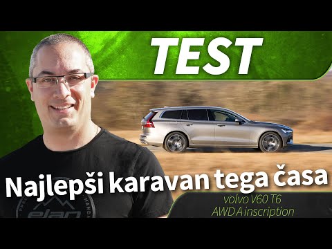 2018 volvo V60 T6 AWD A inscription - test