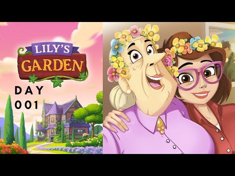 PLAYING THE LILY'S GARDEN GAME | Lily's Garden #001 - YouTube