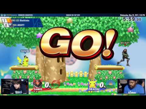 SOT #92 - ARJAY (Samus) vs Blacktwins (Pikachu, Cloud) - Smash 4 WQF