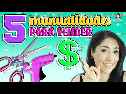 , title : '5 Manualidades que puedes ✂️  VENDER y GANAR DINERO 🤑  desde CASA / Marlene Campos'