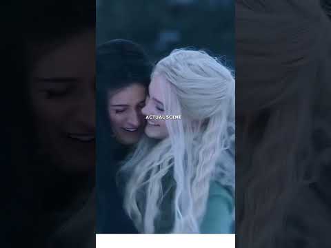 funny moments Yennefer and Ciri  #shorts #edit #yennefer #ciri #thewitcher #netflix #freyaallan